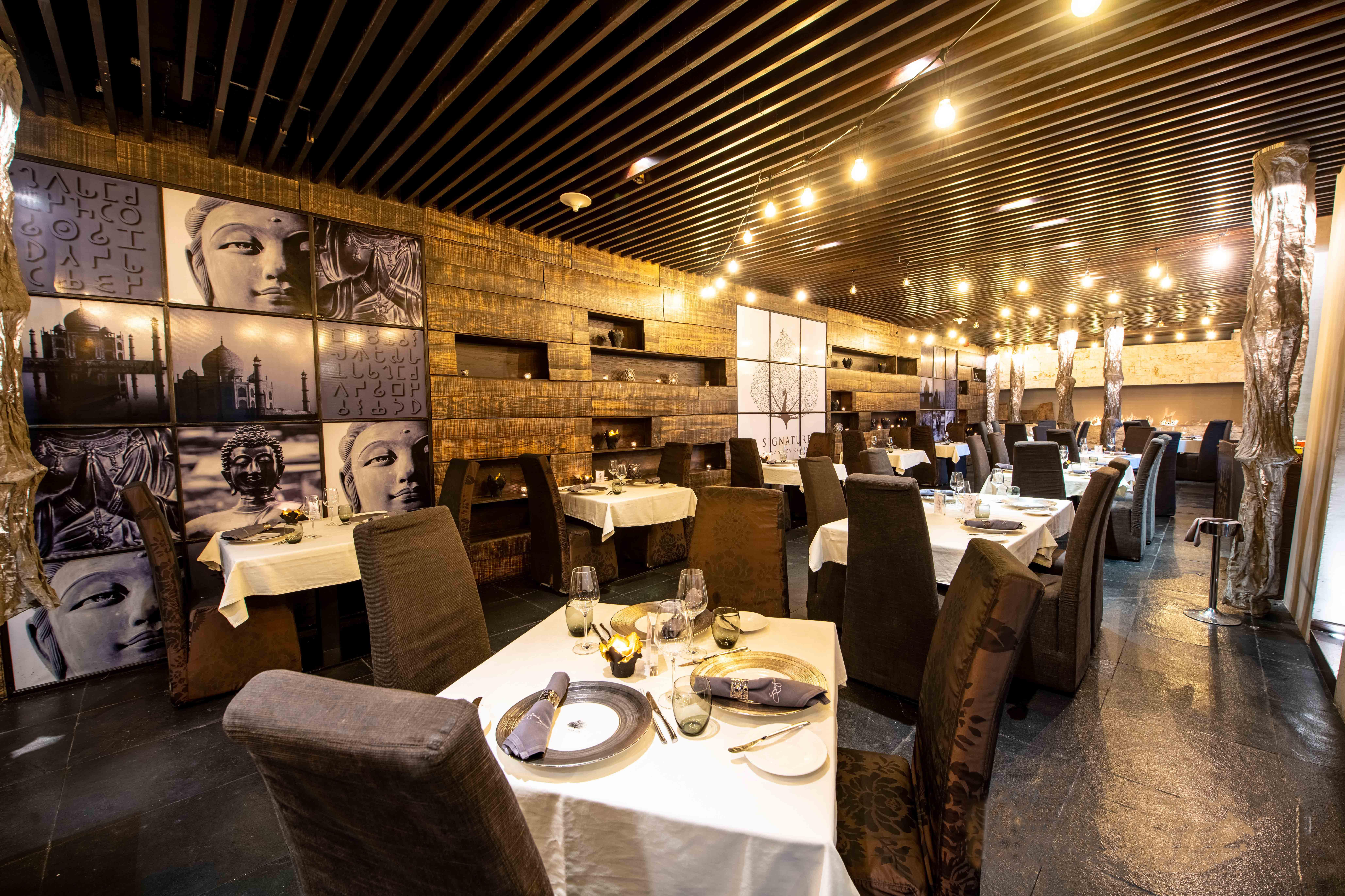 The Canvas Dubai - Mgallery Hotel Collection Exterior foto Interior of the restaurant