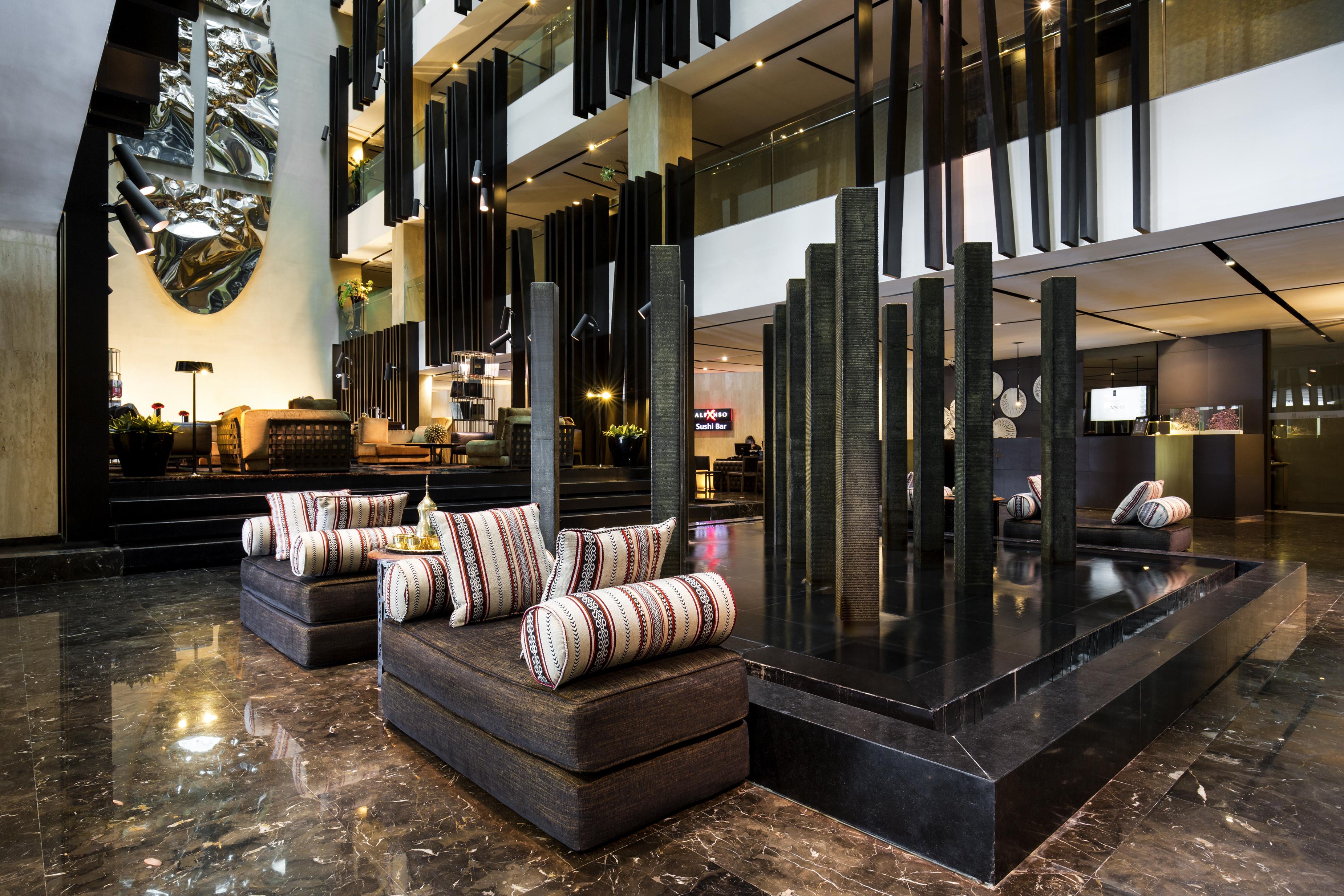 The Canvas Dubai - Mgallery Hotel Collection Exterior foto The lobby of the hotel