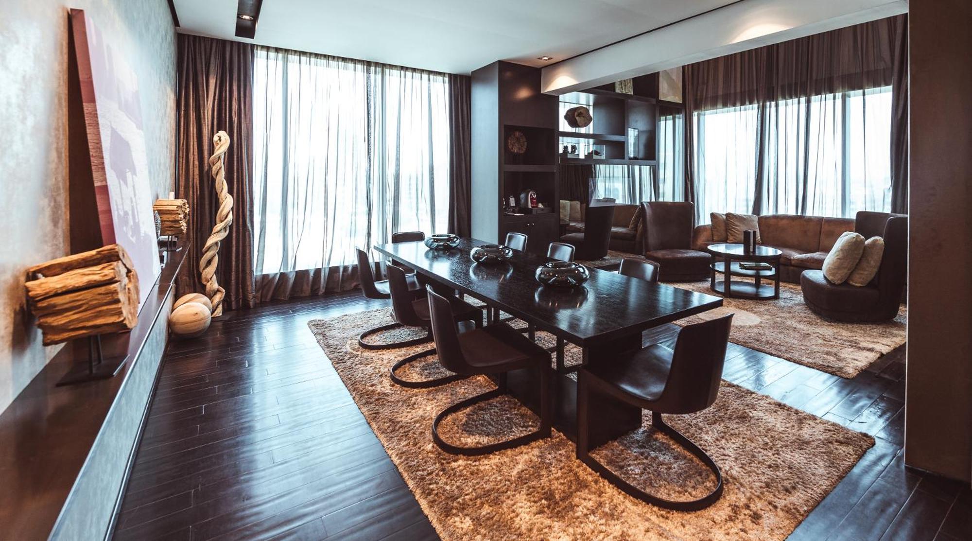The Canvas Dubai - Mgallery Hotel Collection Exterior foto The interior of the club